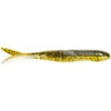 Strike King KVD Perfect Plastics Blade Minnow, Green Pumpkin Pearl Belly (8 Stuks)