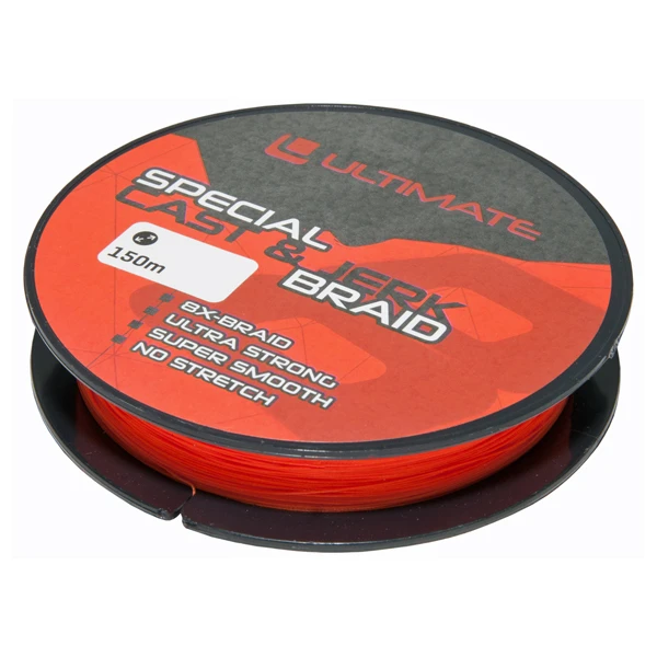 Ultimate Special Cast & Jerk Braid Fluo Red 0,20mm 14kg 150m 1 Ultimate Special Cast & Jerk Braid Fluo Red 0,20mm 14kg 150m