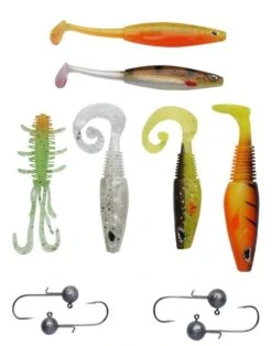 Berkley Sick Pack Perch Softbait Kit (10pcs)