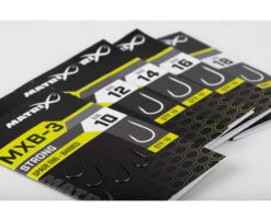 Matrix MXB-3 Barbed Spade End Black Nickel (10st) Maat 18 -TackleXpert Winkel 35f8e41d8870ceec