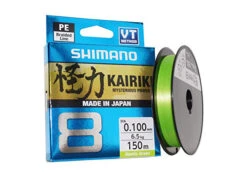 Shimano Kairiki 8 150m Mantis Green 0.280mm/29.3kg -TackleXpert Winkel 3a991ed382966f43