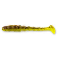 Crazy Fish Vibro Worm 85mm 4D Chart Swamp/Squid - 5 Pcs