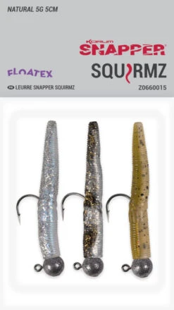 Korum SNAPPER FLOATEX SQUIRMZ 5cm- NATURAL (5) -TackleXpert Winkel 6be91d0d67d3105c
