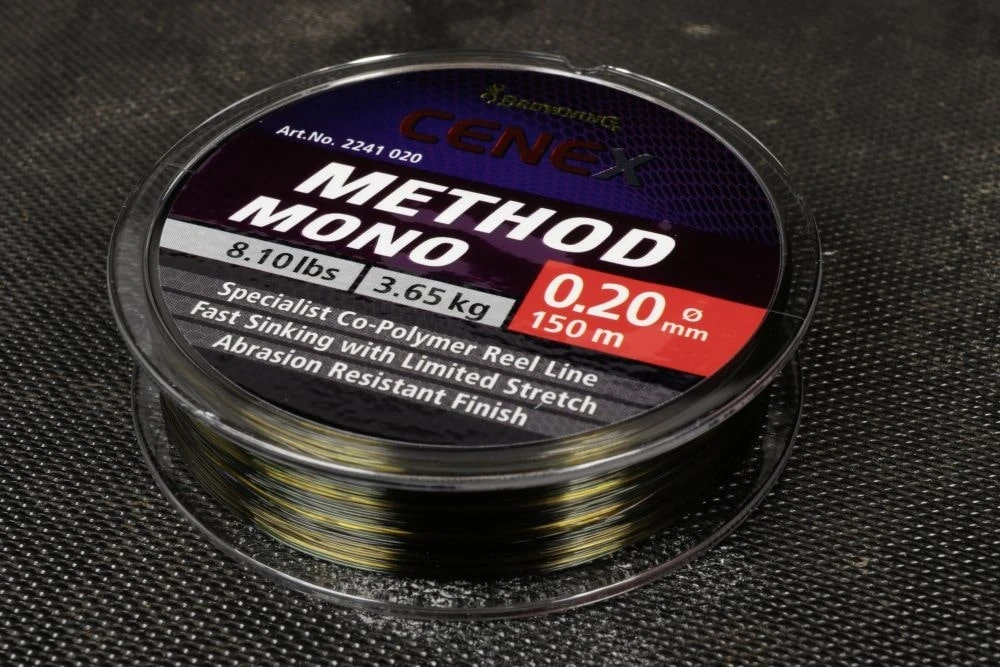 Browning Cenex Method Mono Camo Nylon 150m 0,26mm 1 Browning Cenex Method Mono Camo Nylon 150m 0,26mm
