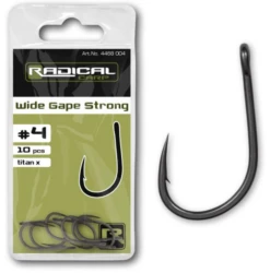 #2 Radical Wide Gape Strong Titan X 10pcs -TackleXpert Winkel 8a2ec70ea63dfcb0