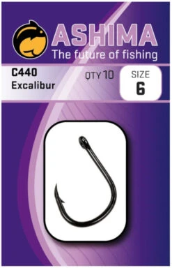Ashima C440 Excalibur Carp Size 4