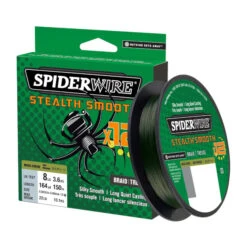 Spiderwire Stealth Smooth 12 Braid Moss Green 150m 0.09mm 7,5kg