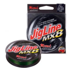 Momoi PE JigLine MX8 0,18mm/12kg Moss Green (150m)