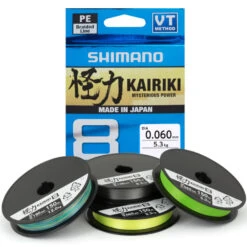 Shimano Kairiki 8 150m Steel Gray 0.100mm/6.5kg