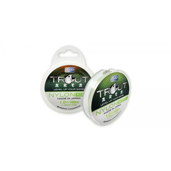 Asso Trout Area Nylon Soft (100m) 0.128mm 1 Asso Trout Area Nylon Soft (100m) 0.128mm