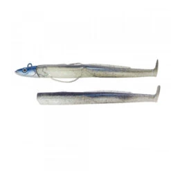Fiiish Black Eel Combo Off Shore No.3 Blue Jighead&Electric Blue Body