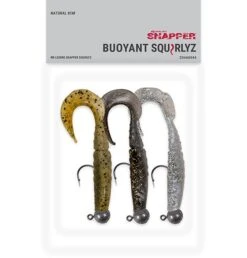 Korum Buoyant Squirlyz 8cm 5gr (3pcs) Natural -TackleXpert Winkel aee81243826de863