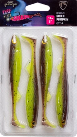 Fox Rage Slick Shad Ultra UV 11cm/4,25" UV Green Pumpkin (4pcs)