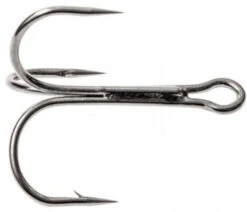 Fladen Maxximus Black Nickel Treble Hooks 1/0 3pcs