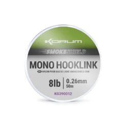 Korum Smokeshield Mono Hooklink 8lb/0,26mm (50m) -TackleXpert Winkel c4c976a632205df1