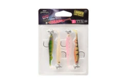 Fox Rage Slick Shad Loaded Uv Mixed Colour Packs X4 Uv Mixed Colours 7gr 2/0 - 9cm