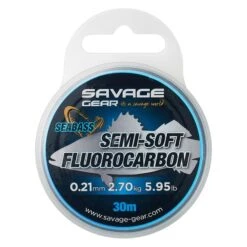 Savage Gear Semi-Soft Fluorocarbon Seabass 30m 0,25mm 3,66kg