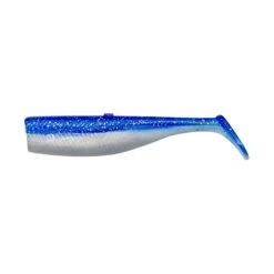 Savage Gear Savage Minnow Tail Blue Pearl Silver 8cm (5 Stuks)