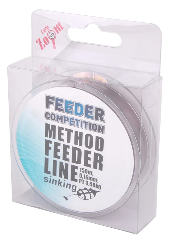 Carp Zoom Method Feeder Line, 150m, 0,16mm, PT 3,50kg, Sinking 1 Carp Zoom Method Feeder Line, 150m, 0,16mm, PT 3,50kg, Sinking