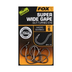 Fox Edges Armapoint Super Wide Gape Outturned Eye Karper Haak #2 (10 Stuks) -TackleXpert Winkel ec5f6d4694ee7cf5