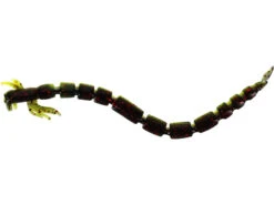 Westin BloodTeez Worm 7,5cm Black/Chartreuse